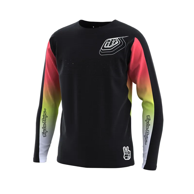 Troy Lee Designs Sprint Youth Richter Jersey in Black
